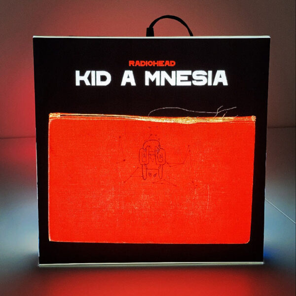radiohead kid a mnesia custom lamp