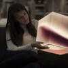 A beautiful, unique ambient mood lamp in a hands of a unique and beautiful girl