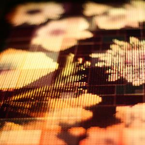 Summer night light cube lamp details Our beautiful ambient light cube flowers