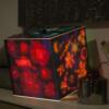 A great example how to use summer night light cube on the table