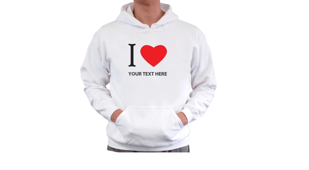 A personalized hoodie 