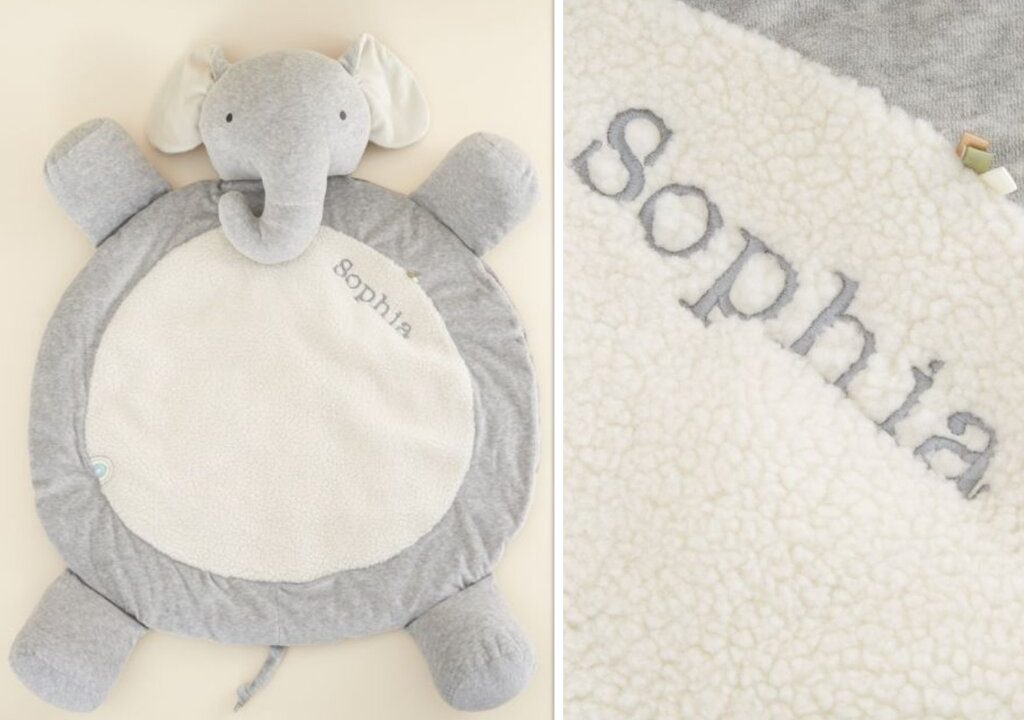 personalized baby play mats