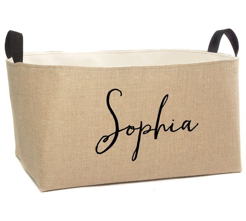 personalized storage box