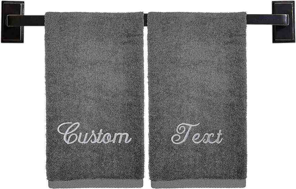 personalized towels 
